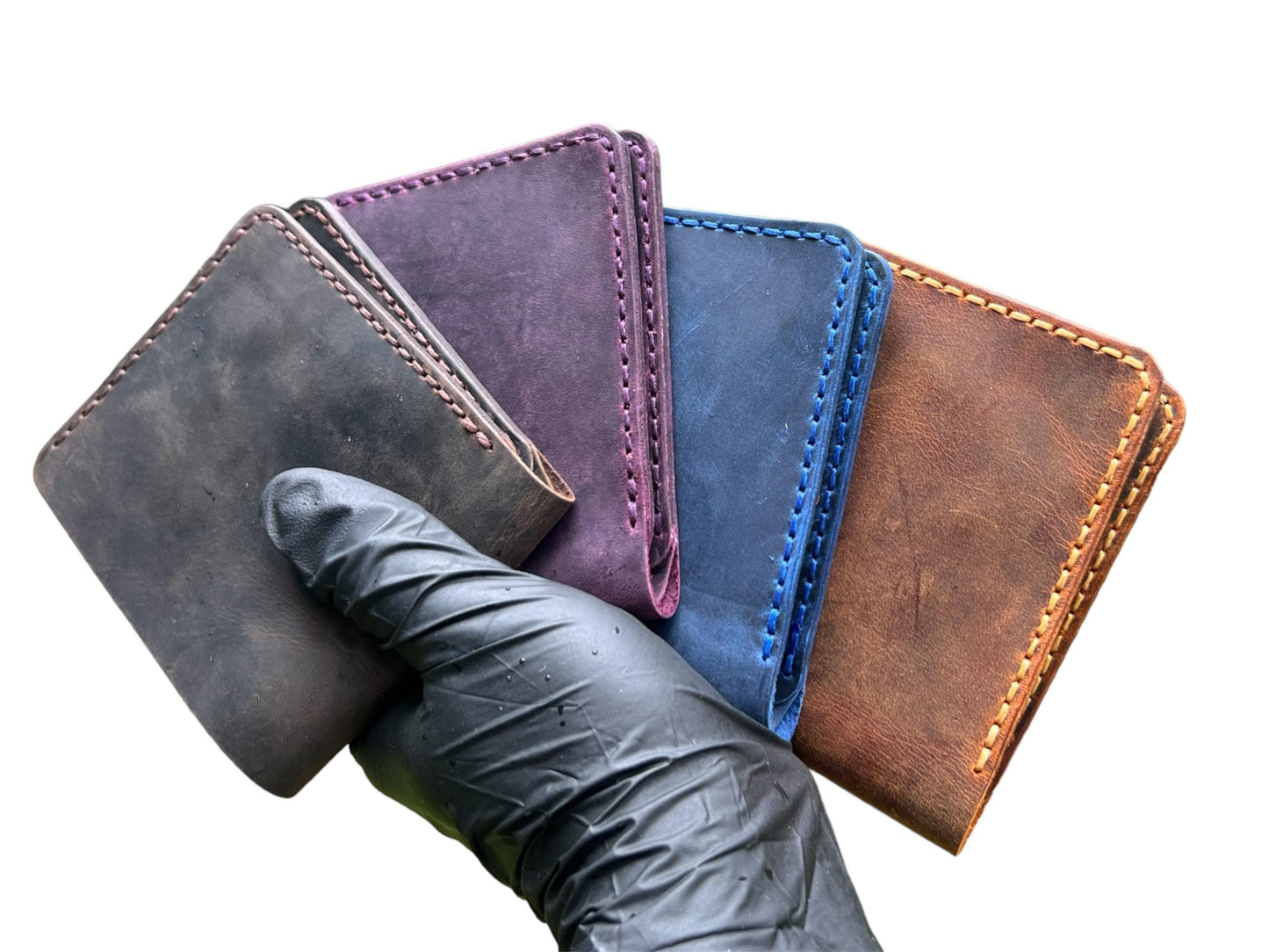 Handcrafted Best Quality Leather Wallet | Personalised Real Leather Wallet | Custom Engraved Men's Leather Wallet | Birthday, Christmas Gift