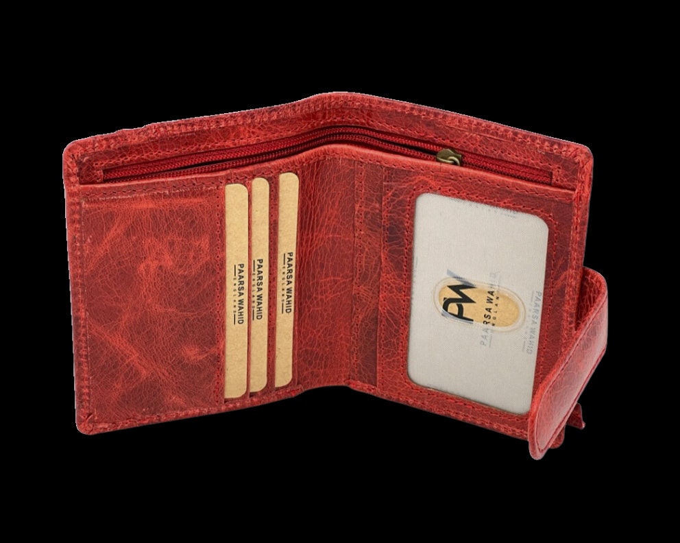 Unisex Leather Wallet | Custom Personalised Wallet for Men and Women | Birthday, Anniversary, Christmas Gift For All, Gift Boxed