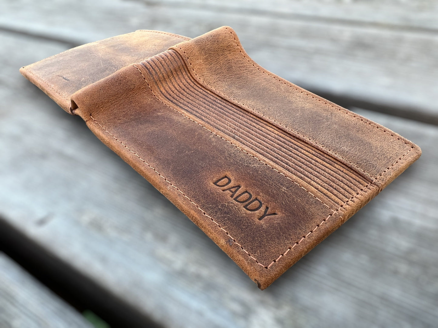 Custom Personalized Men Wallet | Men's Leather Wallet | Personalised Leather Wallet | Gift For Dad | Gift For Boyfriend | Christmas Gift