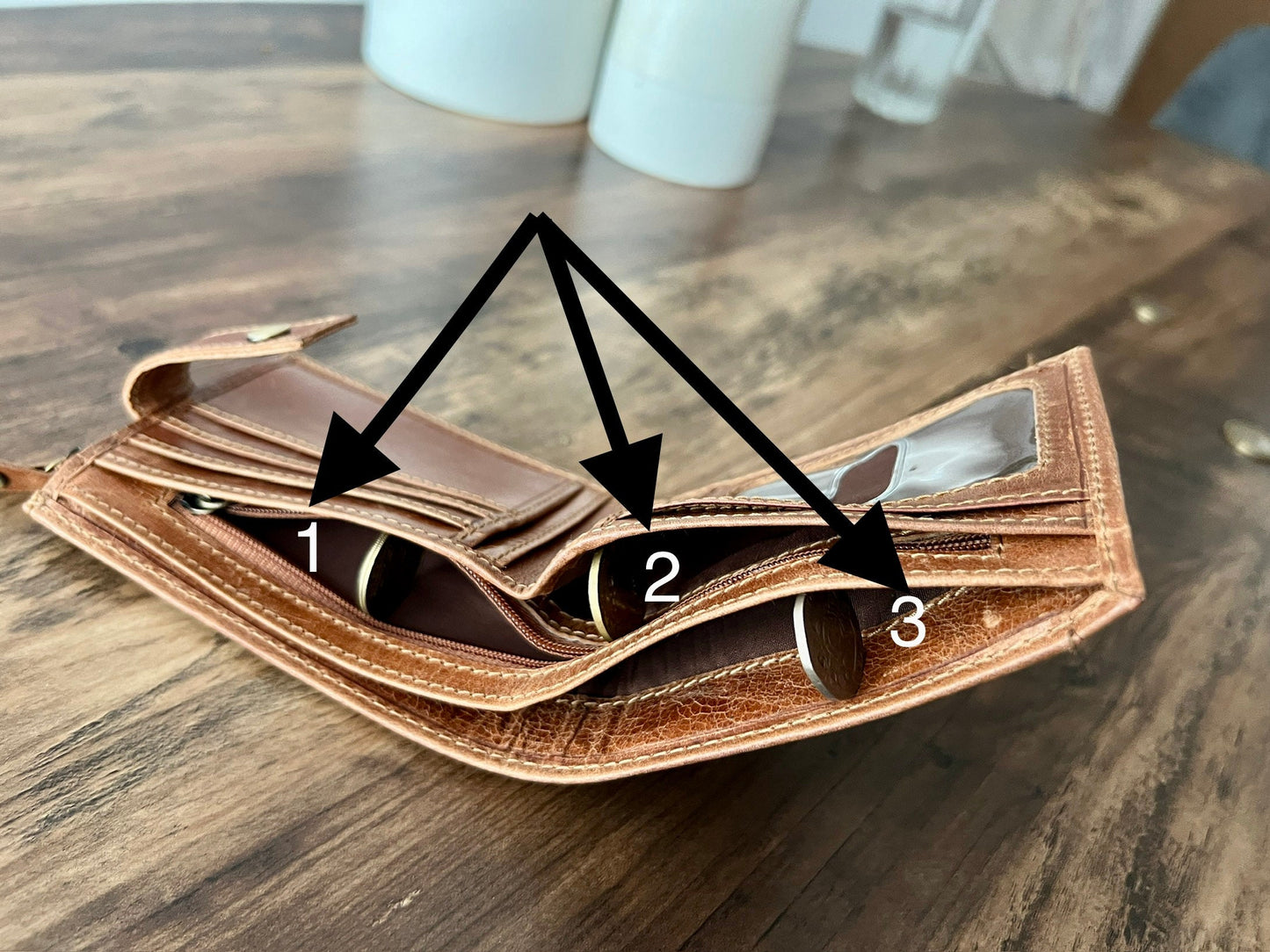 Personalised Gift for Him | RFID Handmade Real Leather Men's Wallet | Anniversary, Birthday, Groomsmen Gift | Christmas Gift | Gift For Dad