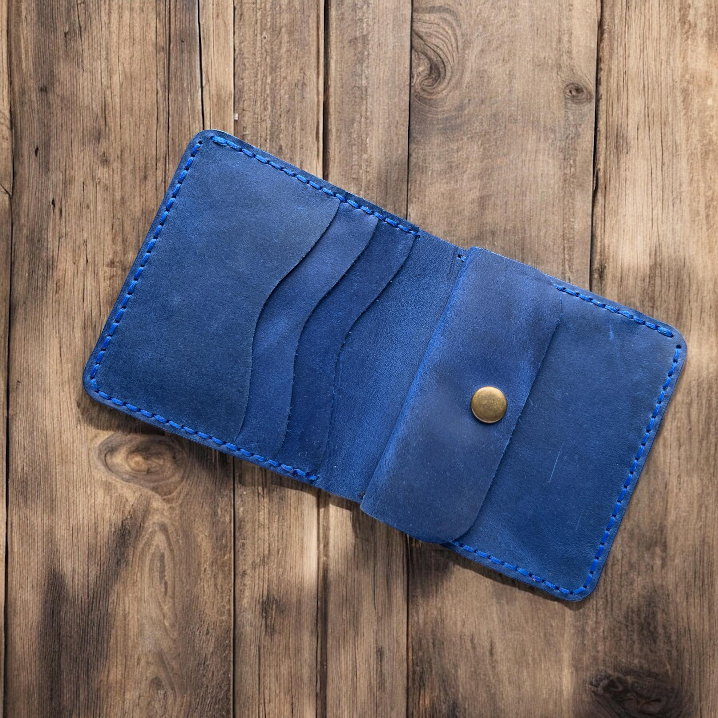 Personalised Christmas Gift | Hand Stitched Best Quality Leather Wallet | Bifold Men's Wallet | Handmade Custom Engraved Wallet for Gift