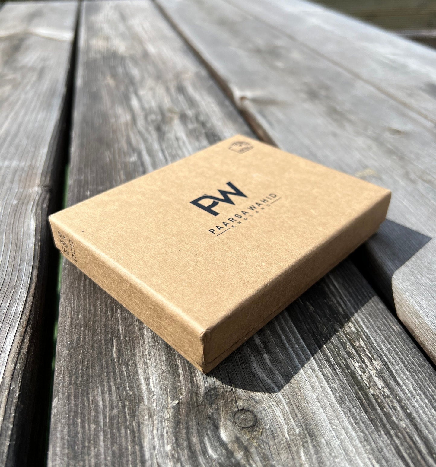 Personalised Tri fold Leather Wallet, RFID Safe Mens Slim Wallet, Handmade Groomsmen, Anniversary, Birthday, Father’s Day, Christmas Gift