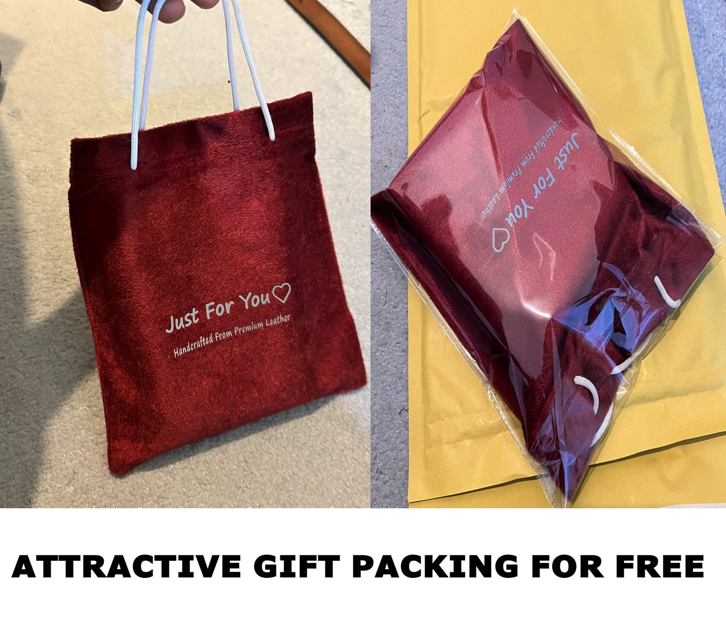 Handmade RFID Leather Wallet For Girls, Women's 100% Real Leather Clutch | Best Quality Wallet, Perfect for Christmas Gift | Gift Boxed