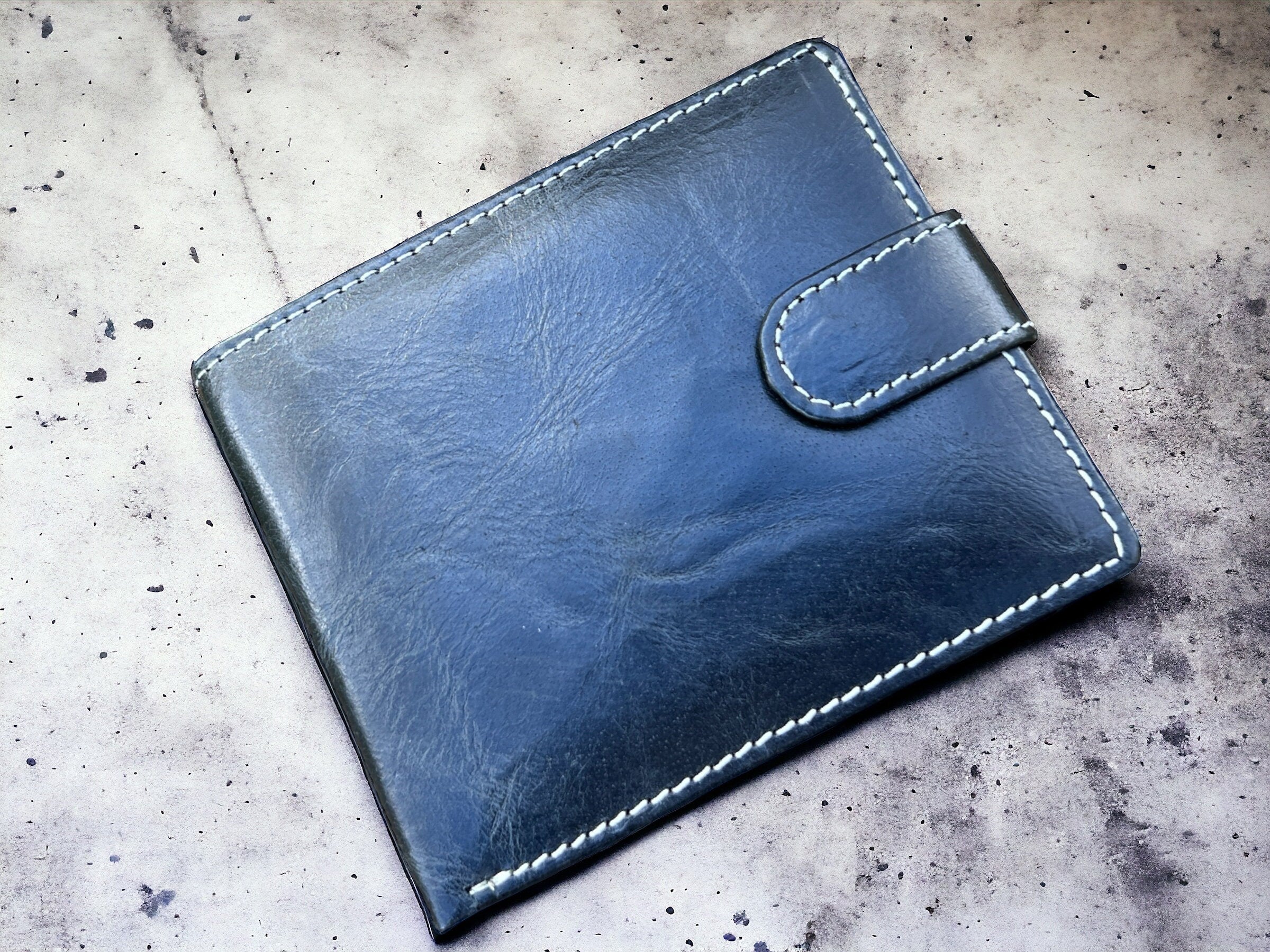 Personalised Handmade Real Leather Men's Wallet | Custom Embosed Original Leather Wallet For Men | Perfect Birthday Anniversary Gift for Him