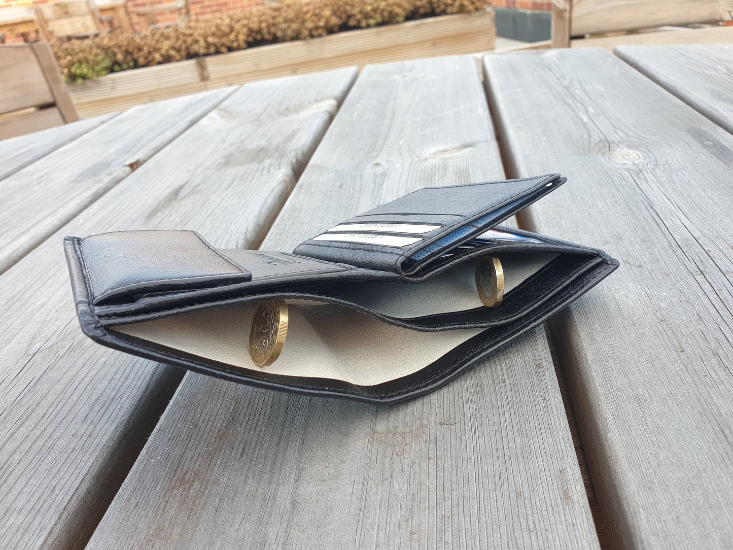 Black Handmade in Best Leather Men's Girl's Leather Wallet, Coin Wallet Book shape Hand Crafted Wallet for Men and Women, Best Gift Bagged