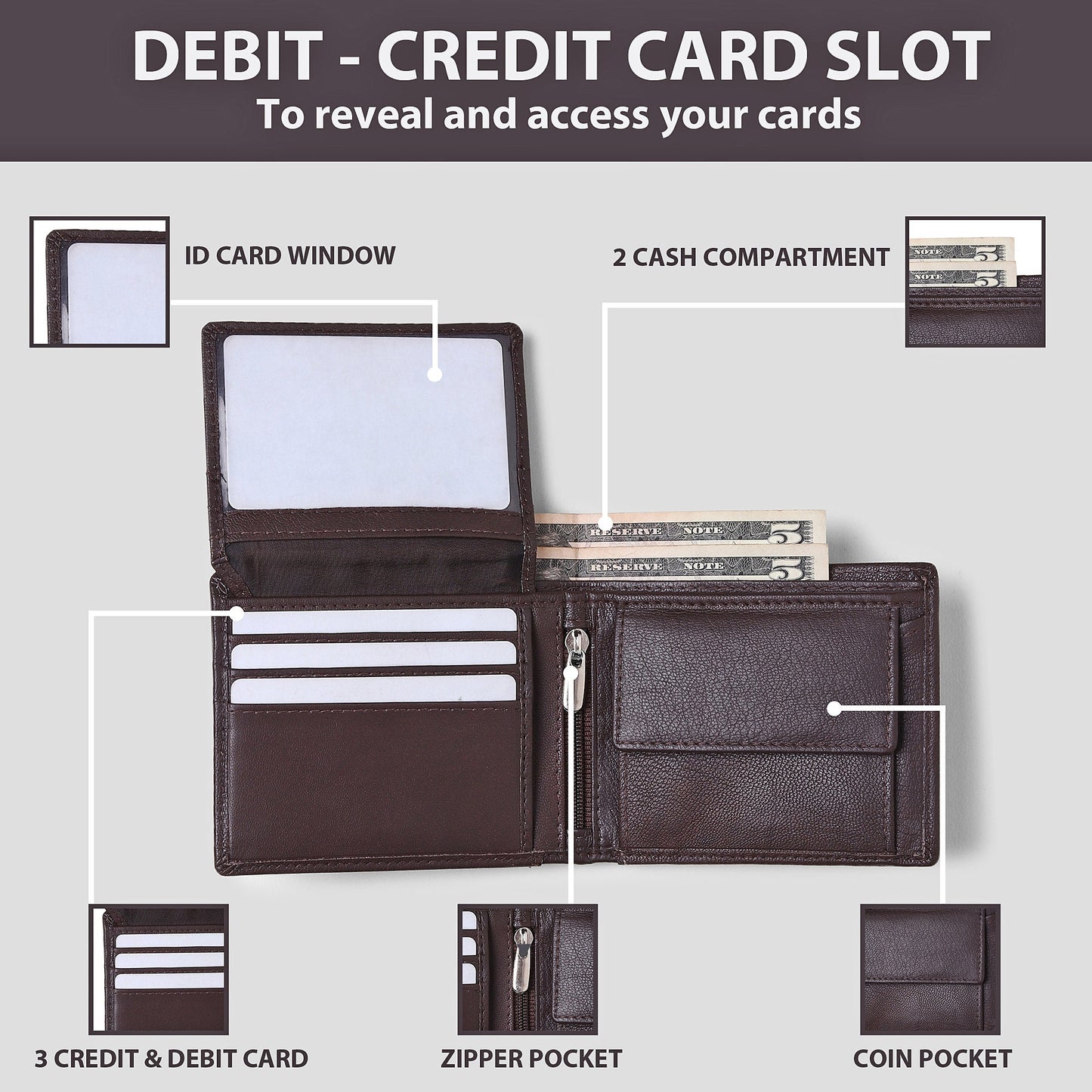 Combo Pack Full Grain Leather Belt and Soft Leather Wallet | Perfect Gift For Special Occasion | Groomsmen Gift | Christmas Gift