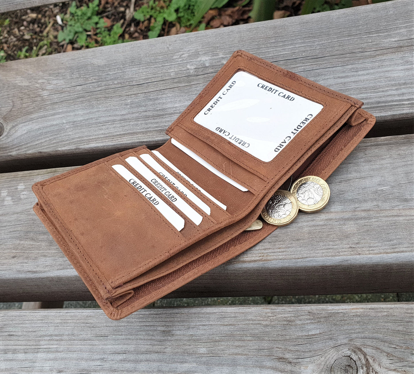 Handmade Hunter Leather Wallet for Men | Specially Designed Wallet Hold More | Perfect Anniversary, Birthday Father’s Day Gift