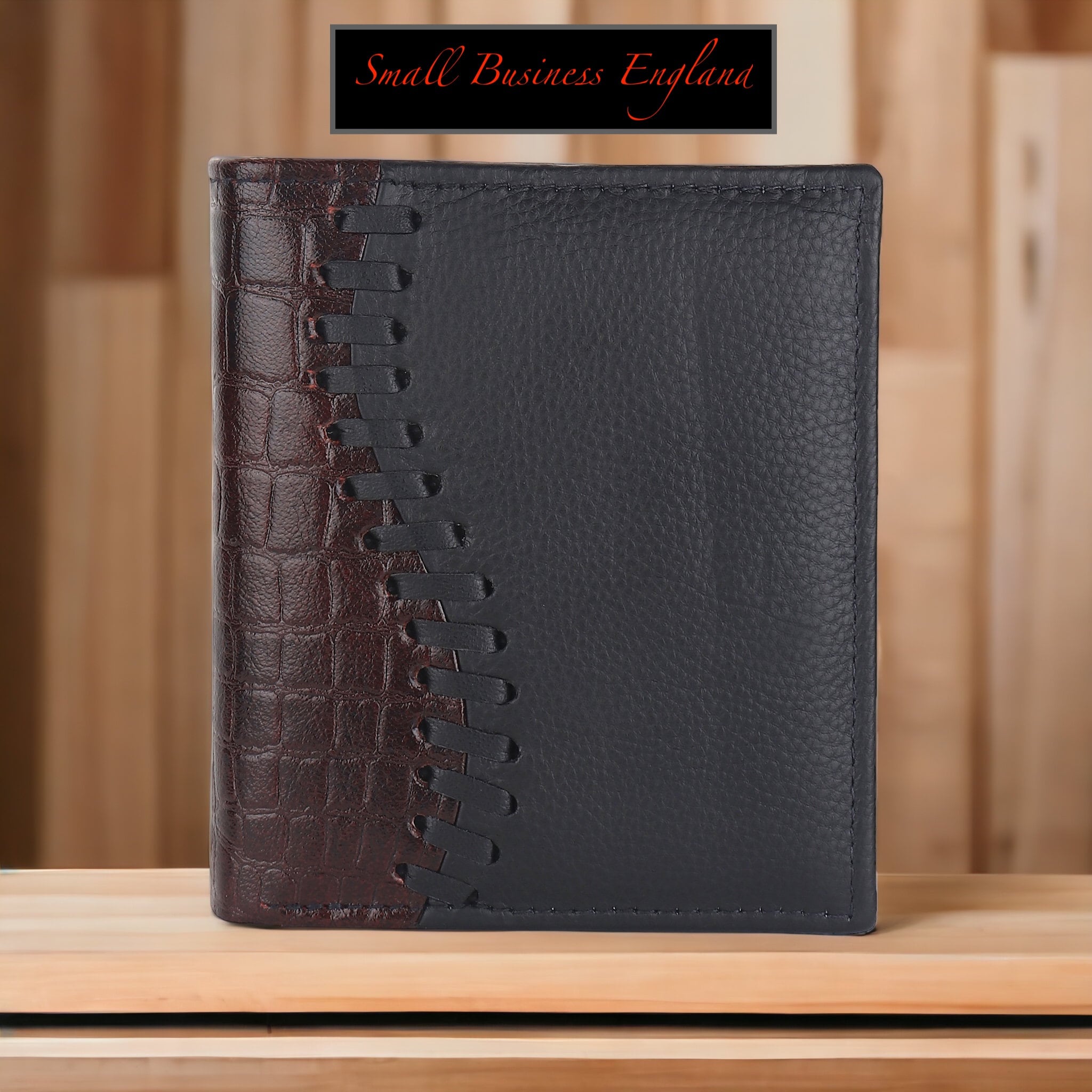 Personalized Wallet | Handmade Real Leather Custom Personalised Wallet | Gift For Dad,  Anniversary, Birthday, Groomsmen, Christmas Gift