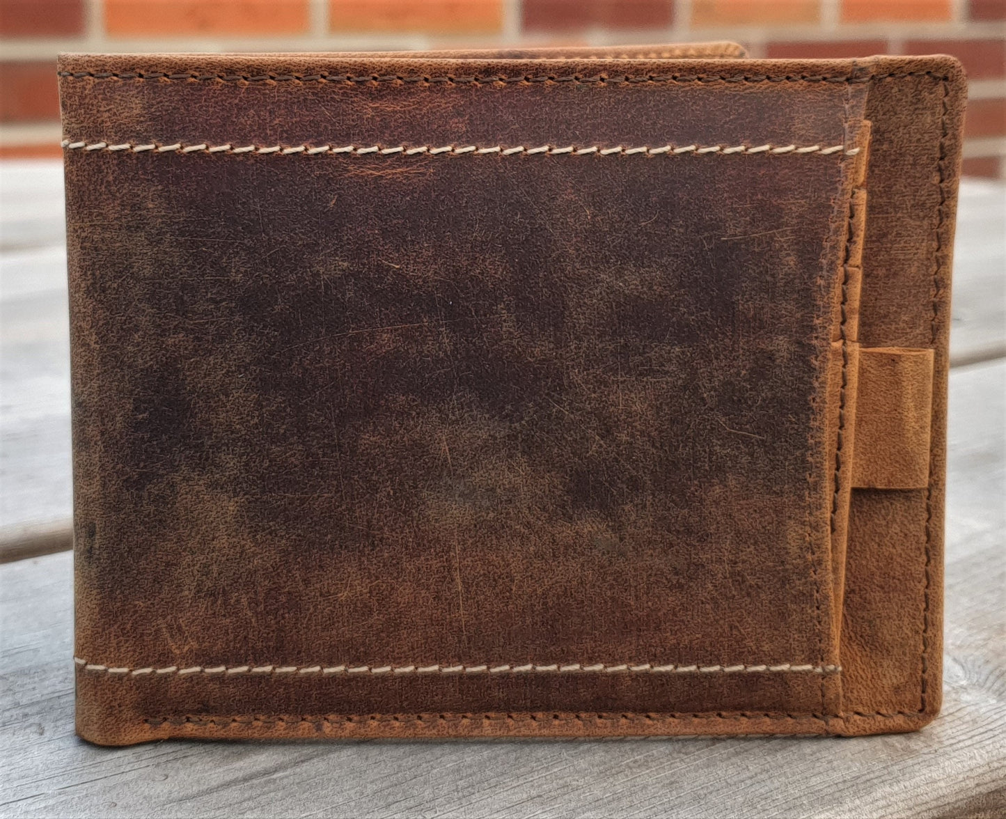 Personalised Handmade Top Grain Leather Wallet for Men, RFID Men's Girls Real Leather Wallet, Birthday, Anniversary Graduation Gift