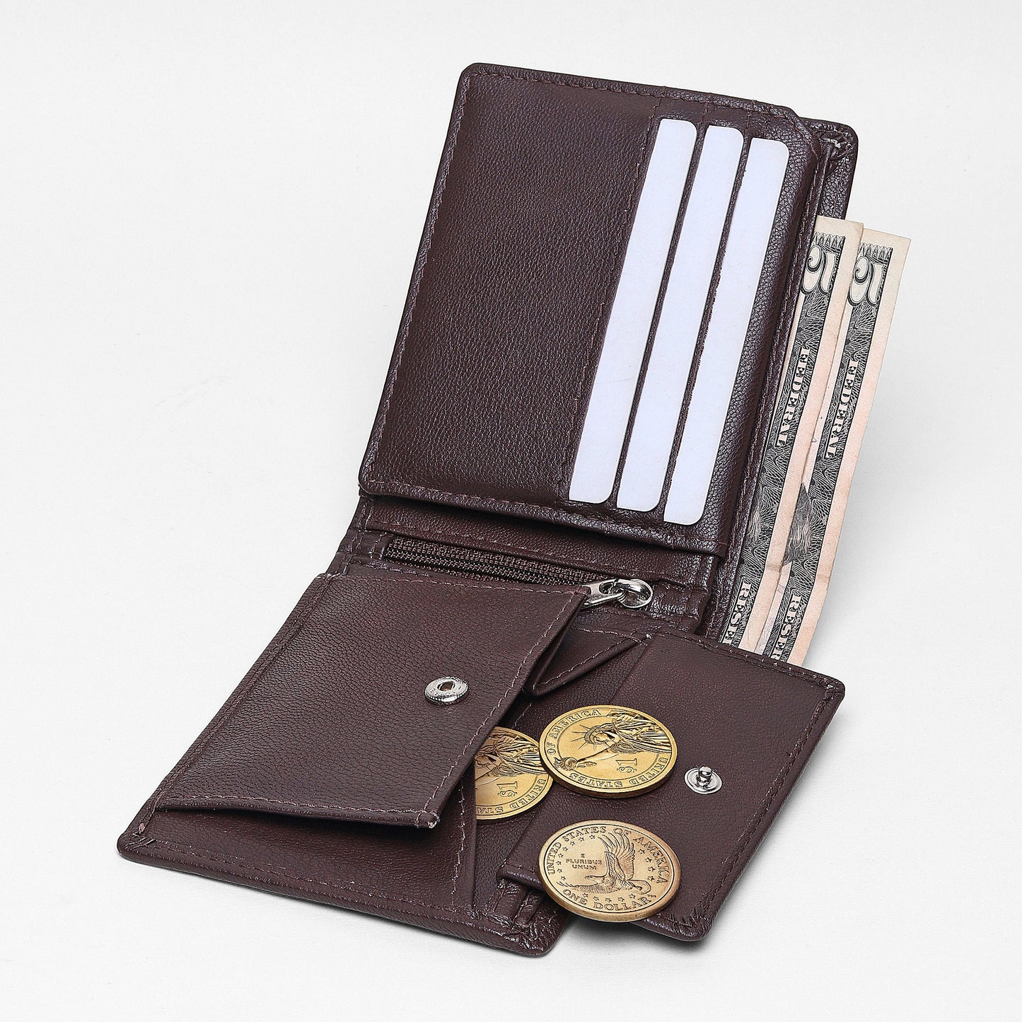 Combo Pack Full Grain Leather Belt and Soft Leather Wallet | Perfect Gift For Special Occasion | Groomsmen Gift | Christmas Gift