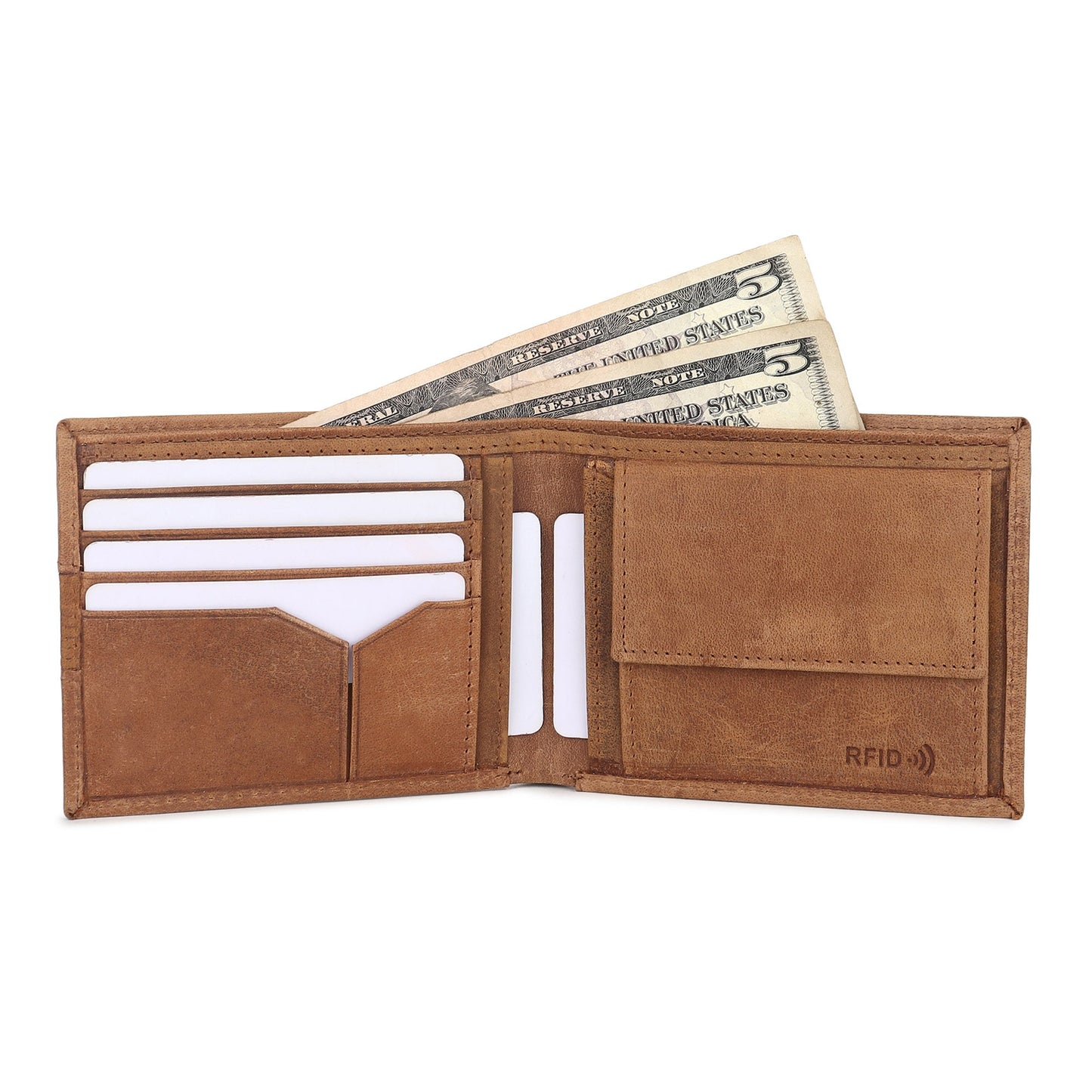 Custom Personalized Men Wallet | Men's Leather Wallet | Personalised Leather Wallet | Gift For Dad | Gift For Boyfriend | Christmas Gift