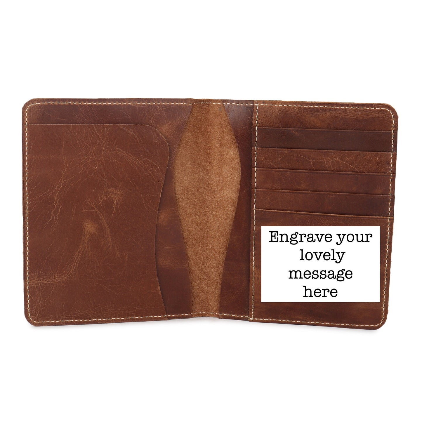 Passport Holder | Handmade Personalised Wallet for Passports | Gift For Dad | Birthday, Anniversary, Holiday Gift, Christmas Gift