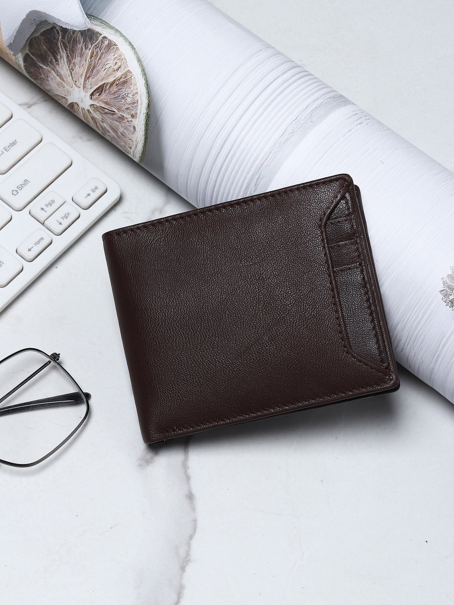 Handmade Real Leather Wallet for Men and Women | Personalised Engrave Name, Initials | Perfect for Gift | Gift Boxed