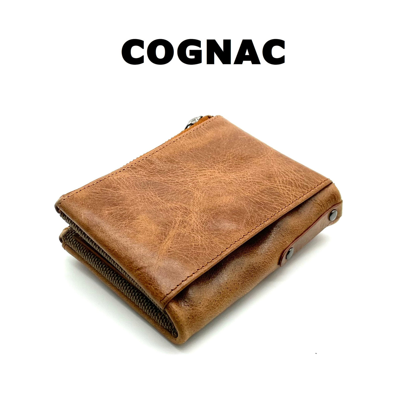 Handmade Pure Leather Wallet For men's and Women, Handcrafted Best Design 3 Zipper Wallet, Best Wallet For Gift, Free Gift Wrap Available