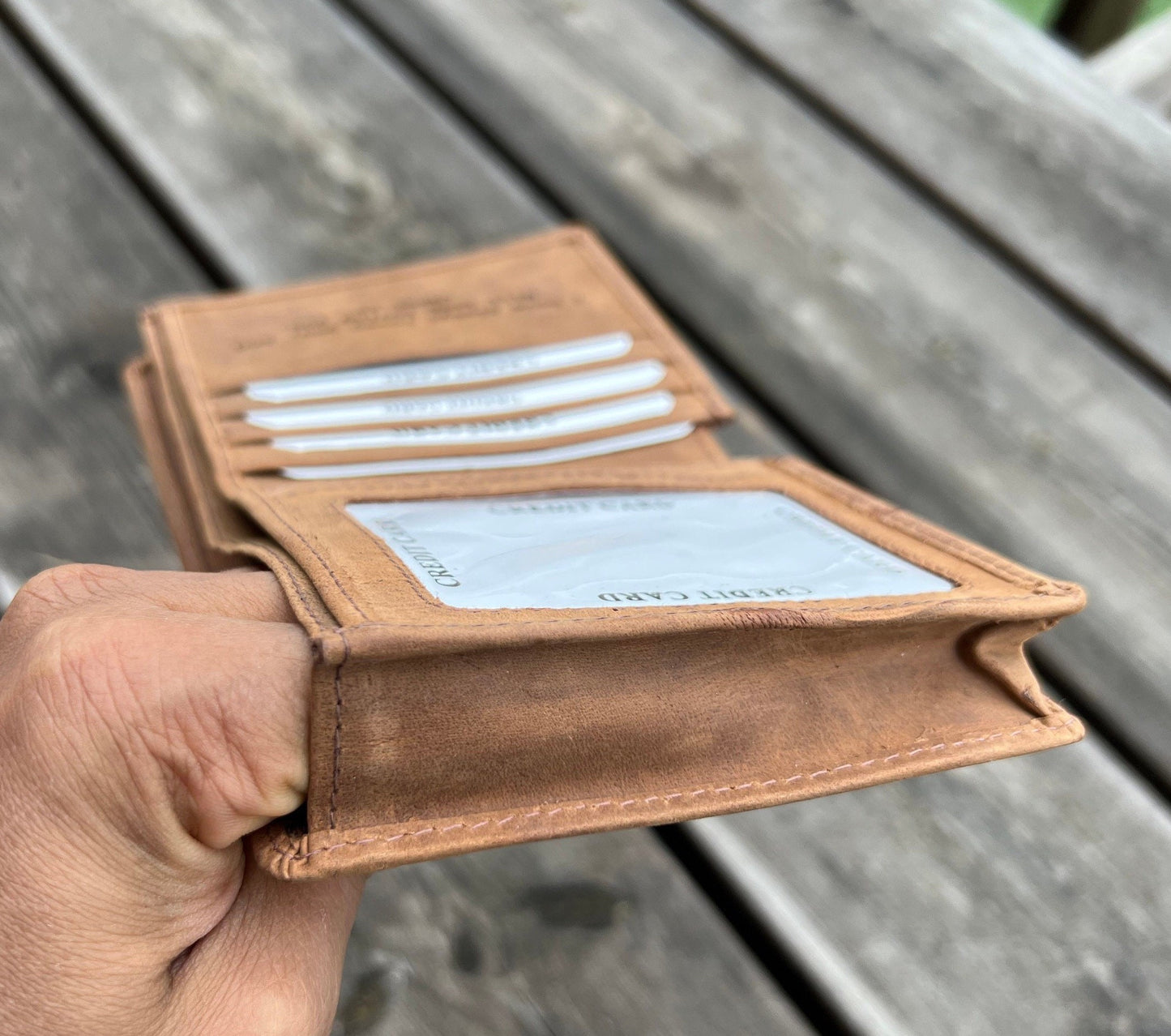 Personalised Leather Wallet For Men | Engraved Wallet | Specially Designed Wallet | Zipper Wallet | Anniversary, Birthday, Fathers Day Gift