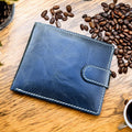 Personalised Handmade Real Leather Men's Wallet | Custom Embosed Original Leather Wallet For Men | Perfect Birthday Anniversary Gift for Him