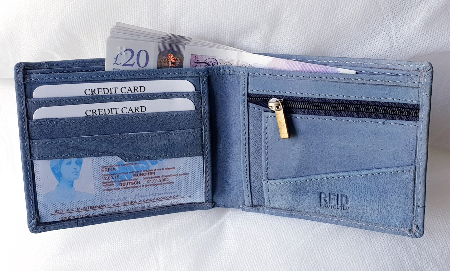 Personalised Leather Wallet | Men's Woman Handmade Leather Wallet | Genuine Leather Handmade Unisex Wallet | Gift Bagged