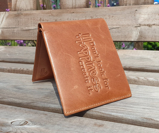 Personalised Real Leather RFID Mens Wallet | Top Grain Leather Handmade Wallet | Perfect Gift , Christmas Gift, Premium Gift Bag packed