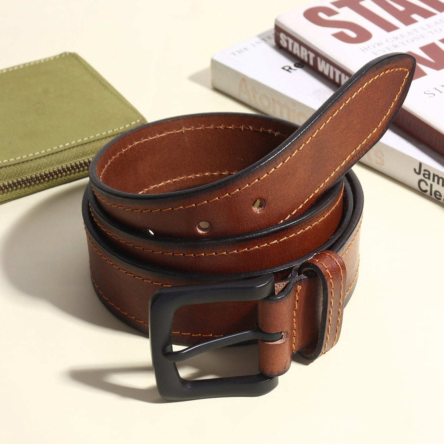 Custom Belt, Personalised Leather Belt, Personalized Real Leather Belt, Full Grain Leather Men's Belt | Anniversary, Birthday Christmas Gift