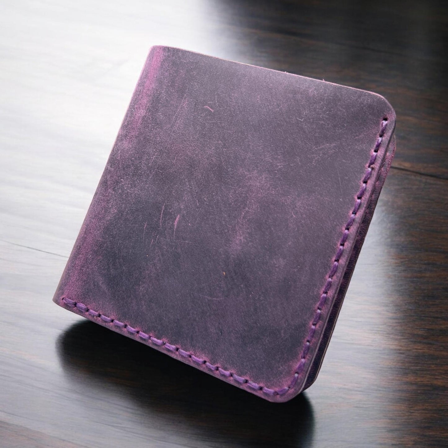 Personalised Christmas Gift | Hand Stitched Best Quality Leather Wallet | Bifold Men's Wallet | Handmade Custom Engraved Wallet for Gift