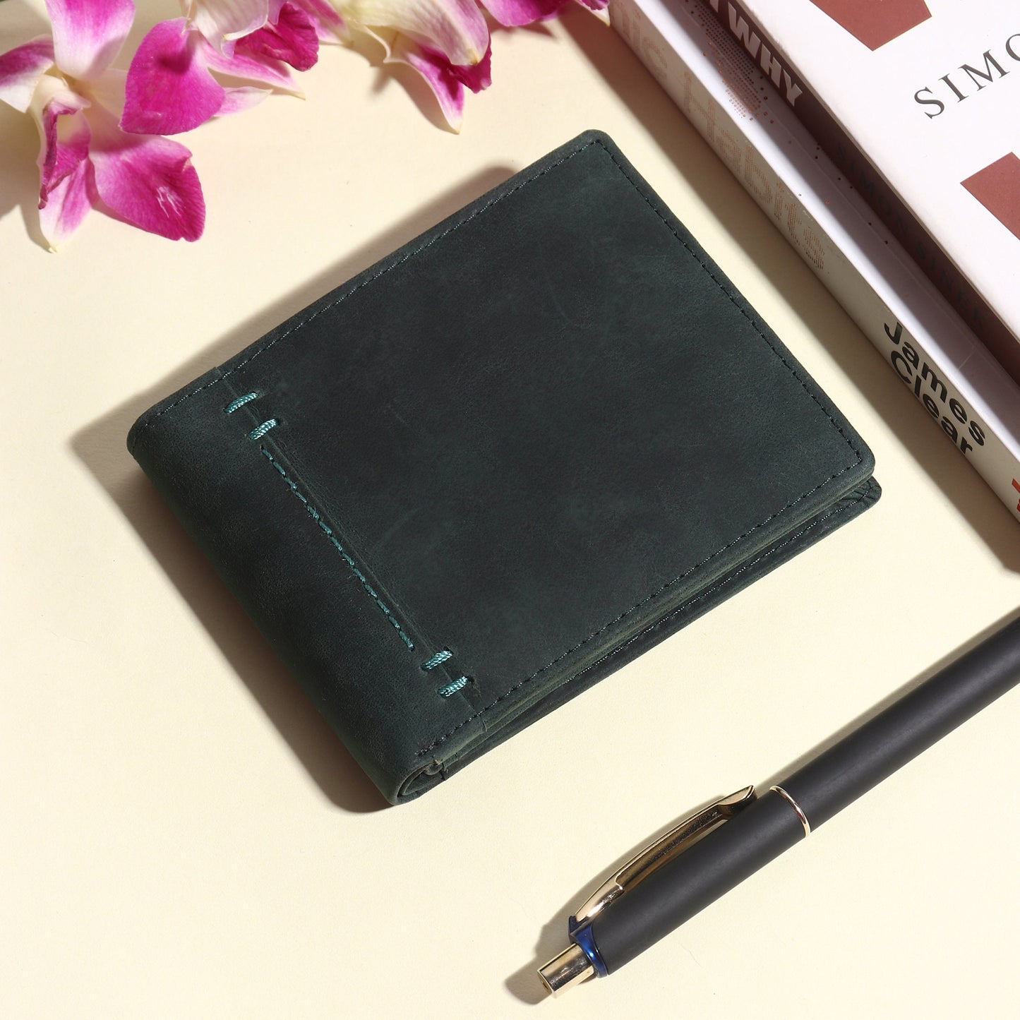 Custom Engraved Wallet | Personalised Leather Wallet | Handmade Real Leather Wallet For Him | Gift For Dad | Groomsmen Gift, Christmas Gift