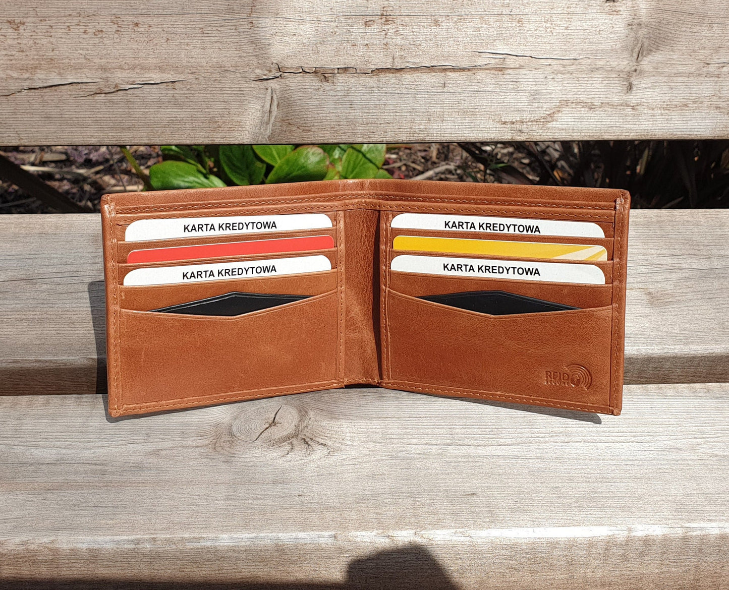 Personalised Real Leather RFID Mens Wallet | Top Grain Leather Handmade Wallet | Perfect Gift , Christmas Gift, Premium Gift Bag packed