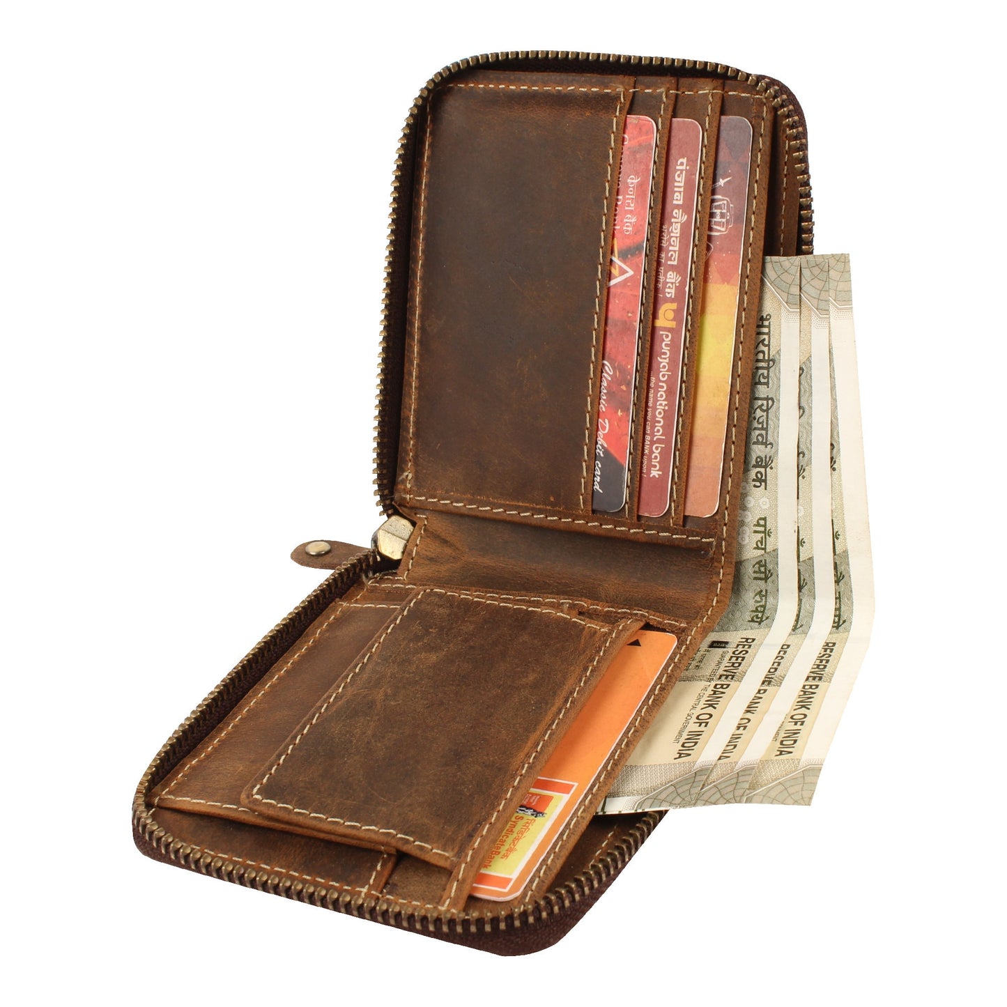 Personalised Real Leather Best Quality Wallet | Handmade Men's Wallet | Perfect Gift For Dad, Anniversary, Birthday, Groomsmen Gift, Boxed