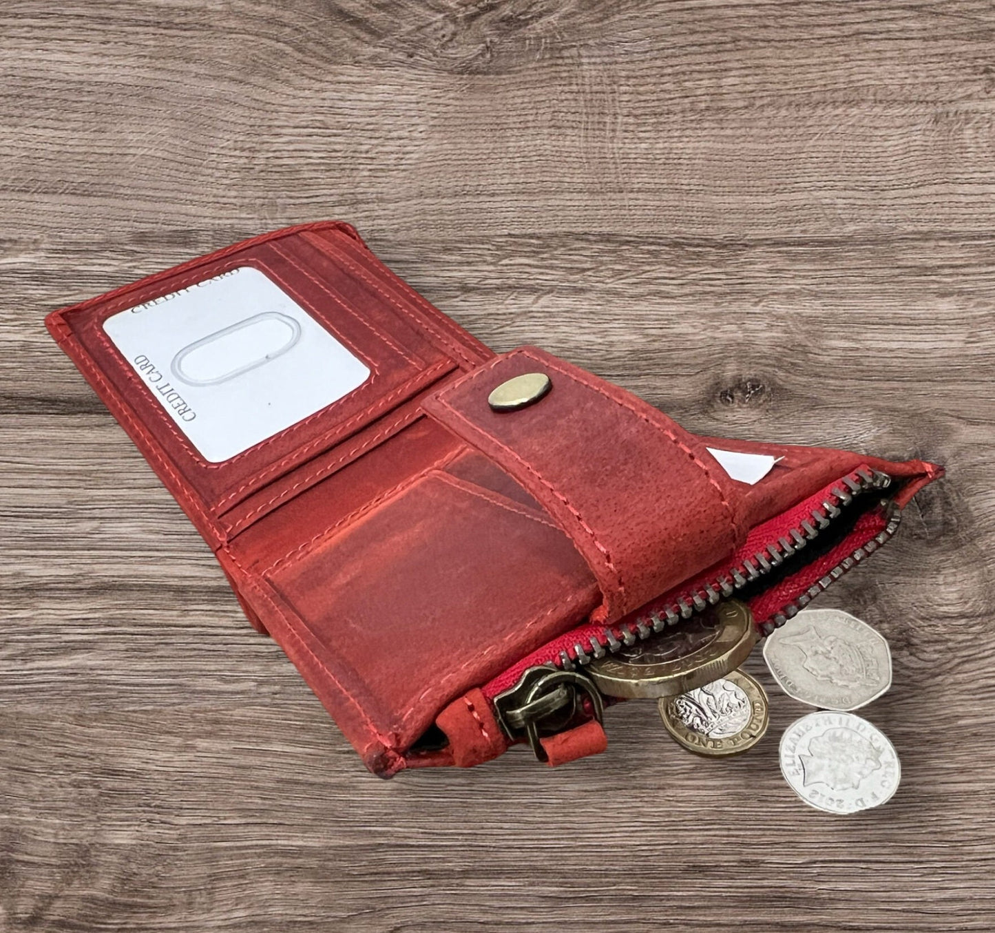 Personalised Leather Wallet | RFID/NFC Safe | Christmas Birthday Anniversary Gift For Men | Gift for Dad