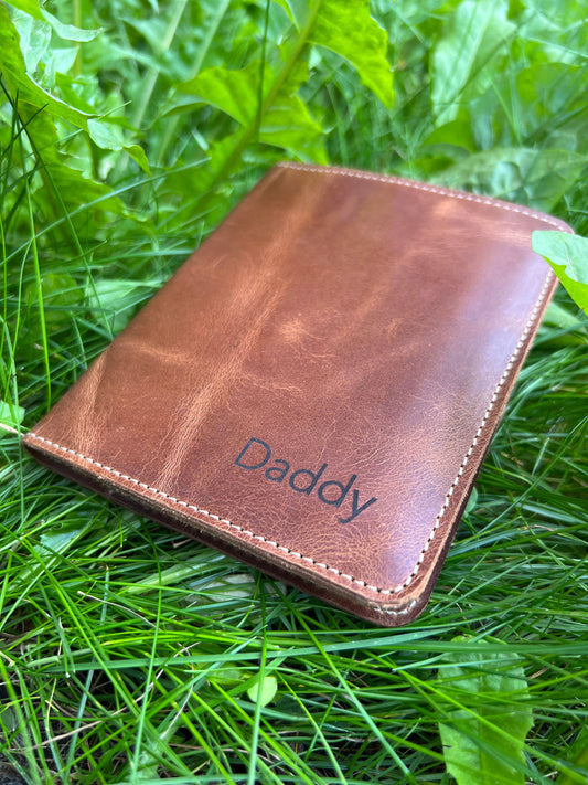 Passport Holder | Handmade Personalised Wallet for Passports | Gift For Dad | Birthday, Anniversary, Holiday Gift, Christmas Gift