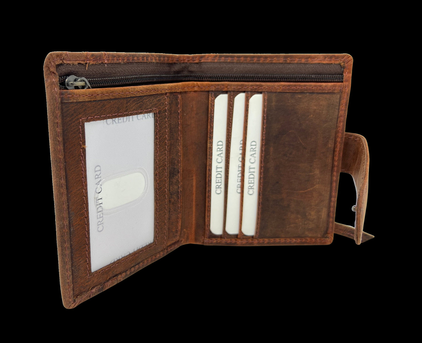 Unisex Leather Wallet | Custom Personalised Wallet for Men and Women | Birthday, Anniversary, Christmas Gift For All, Gift Boxed