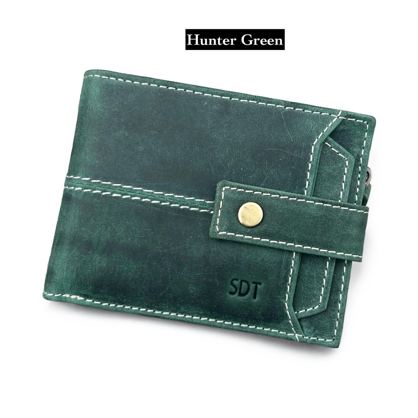 Personalised Handmade Leather Wallet, RFID Safe 100% Real Leather Wallet, Hustler Unique Wallet, Anniversary, Birthday Gift, Gift For Him