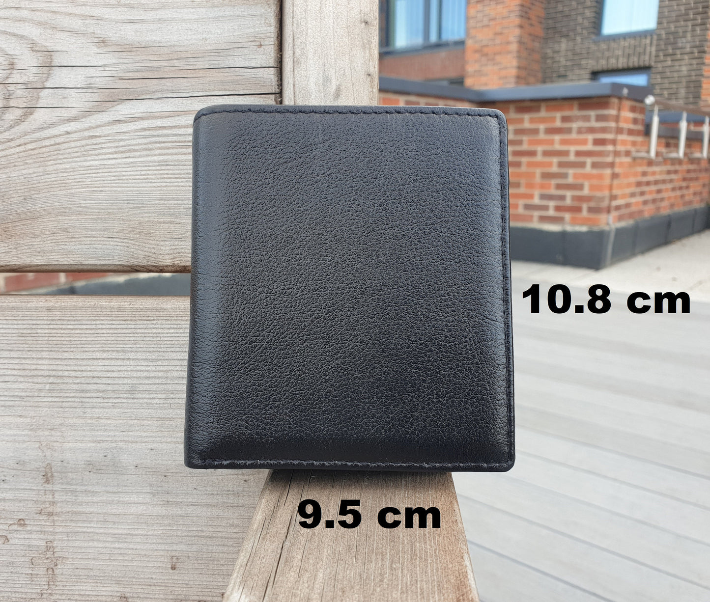 Black Handmade in Best Leather Men's Girl's Leather Wallet, Coin Wallet Book shape Hand Crafted Wallet for Men and Women, Best Gift Bagged