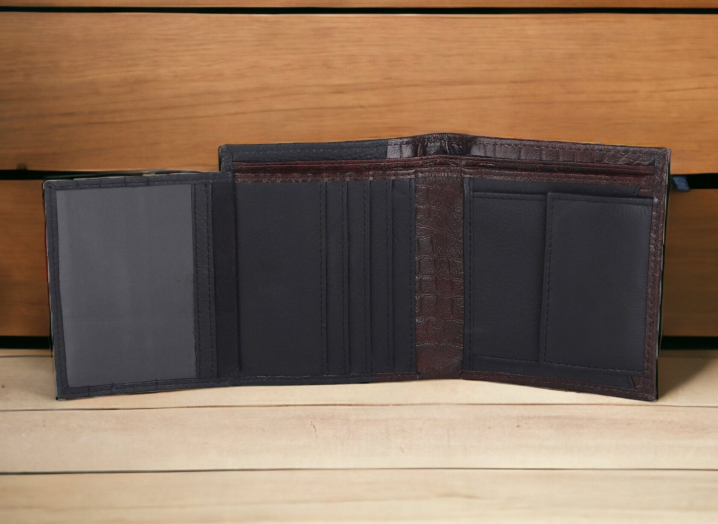 Personalized Wallet | Handmade Real Leather Custom Personalised Wallet | Gift For Dad,  Anniversary, Birthday, Groomsmen, Christmas Gift