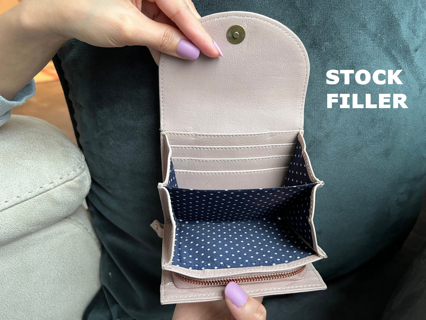 Handmade RFID Leather Wallet For Girls, Women's 100% Real Leather Clutch | Best Quality Wallet, Perfect for Christmas Gift | Gift Boxed