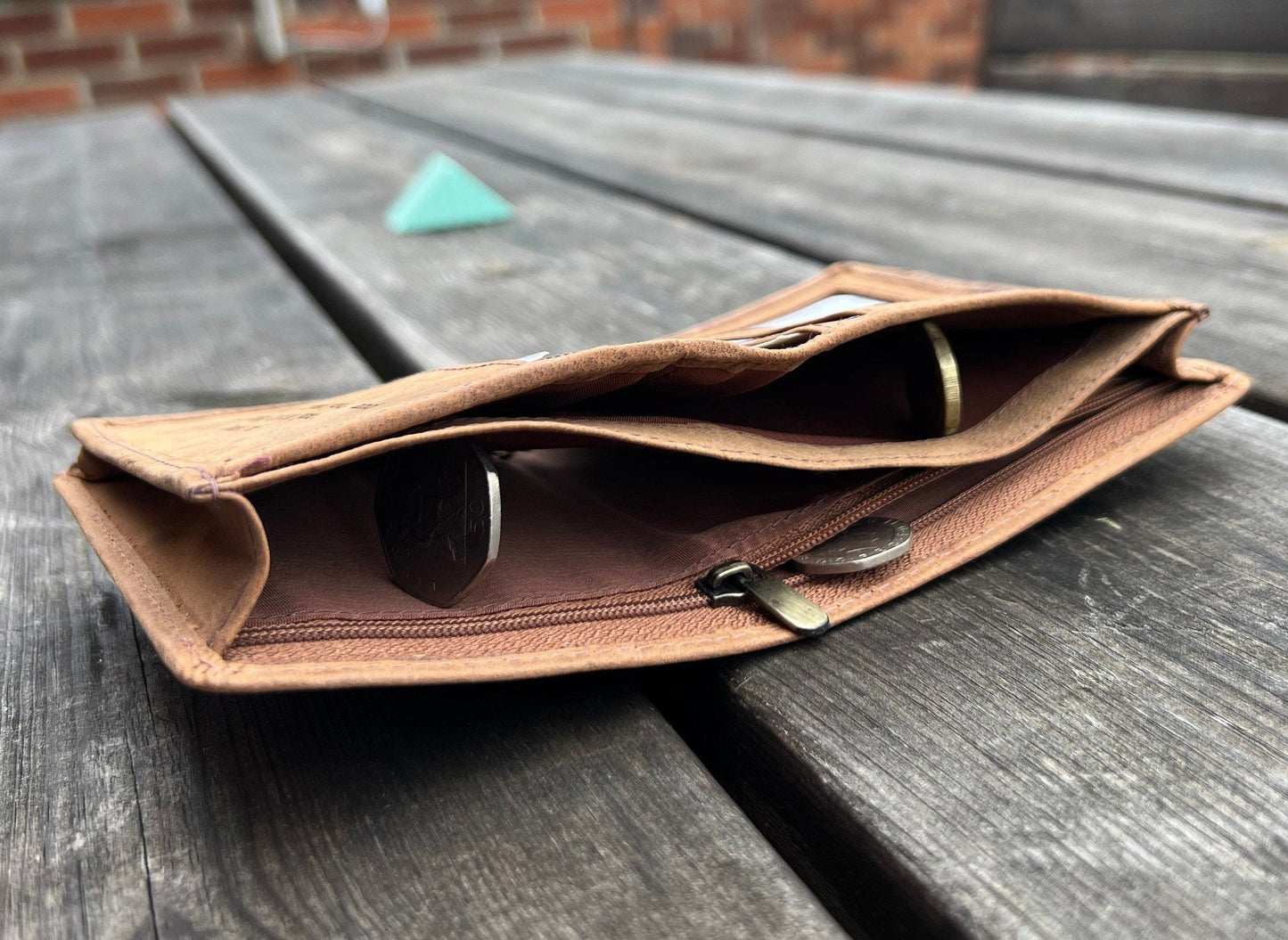 Personalised Leather Wallet For Men | Engraved Wallet | Specially Designed Wallet | Zipper Wallet | Anniversary, Birthday, Fathers Day Gift