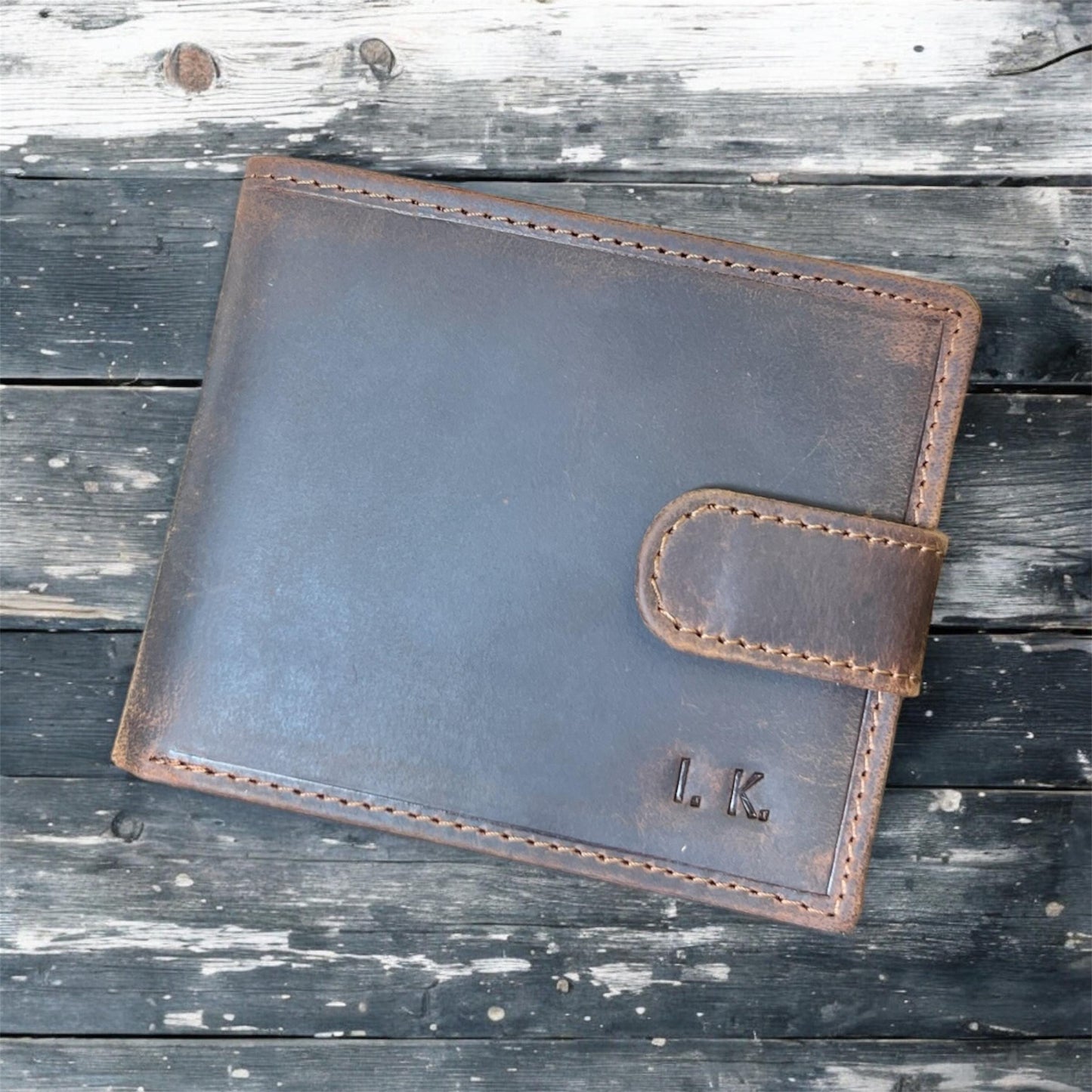 Christmas Gift For Him | Personalised Wallet For Men | Handmade Premium Quality Leather Men's Wallet | Birthday, Anniversary Gift for Him