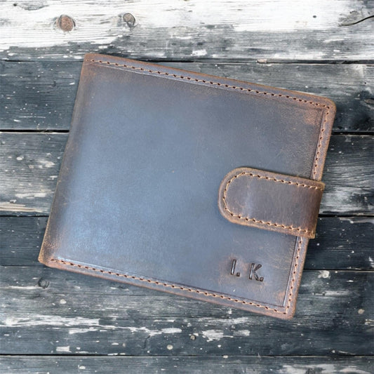 Christmas Gift For Him | Personalised Wallet For Men | Handmade Premium Quality Leather Men's Wallet | Birthday, Anniversary Gift for Him