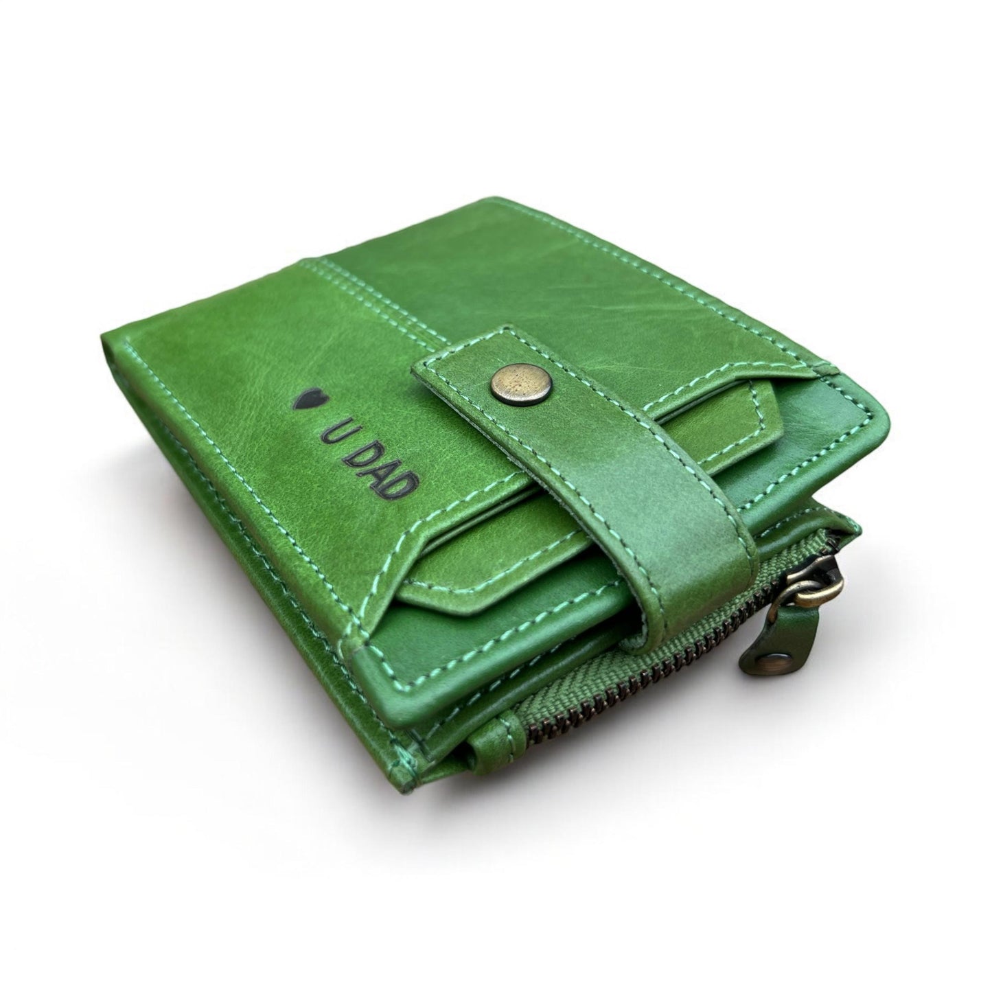 Personalised Christmas Gift | Unisex Wallet | 100% Real Leather Wallet | Gift For Him | Gift For Her | Birthday, Anniversary Gift For Dad