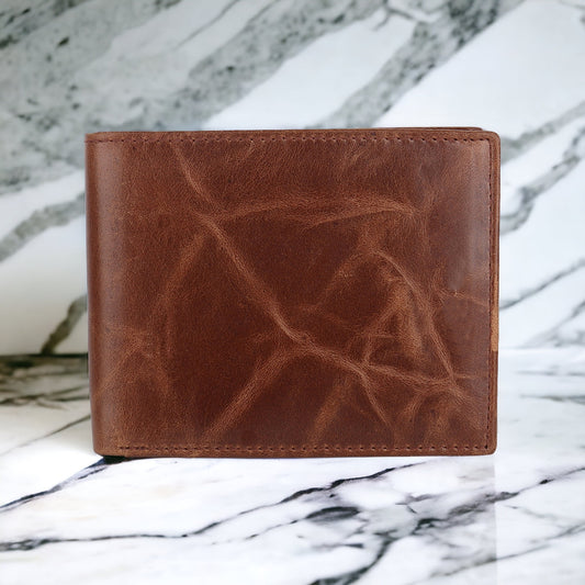 Custom Personalized Wallet | Personalised Leather Wallet For Men | Gift For Dad | Birthday, Anniversary, Groomsmen, Christmas Gift, Gift Bag
