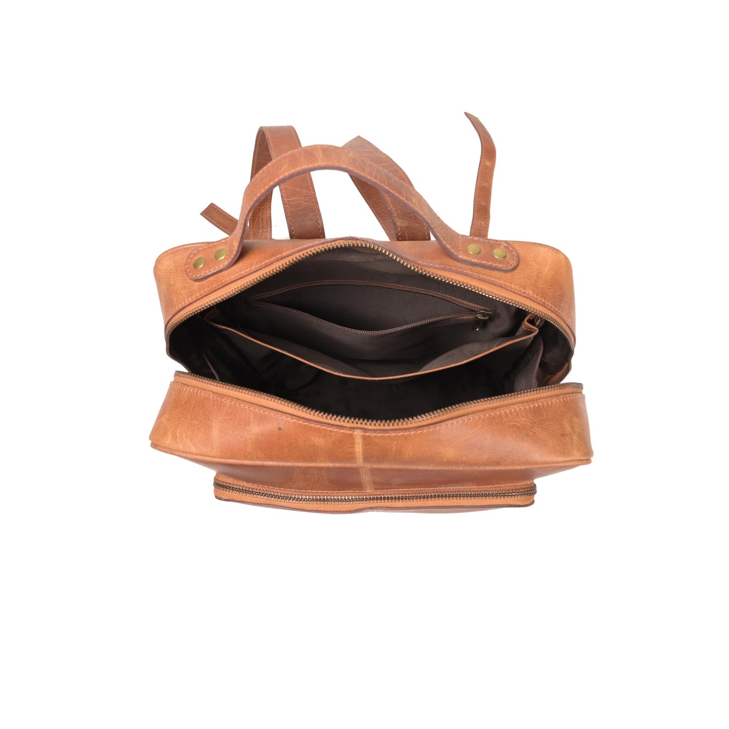 Personalised Leather Backpack, Handmade Office Laptop Bag, Work Bag, Tan High Quality Leather Bag, Gift For Him, Christmas, Anniversary Gift