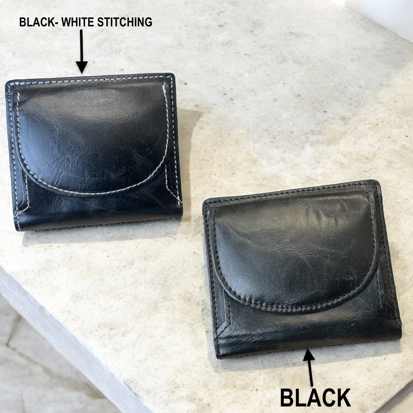 Personalised Leather Wallet for Her – Minimalist, Practical & Boxed Gift –  RFID Purse