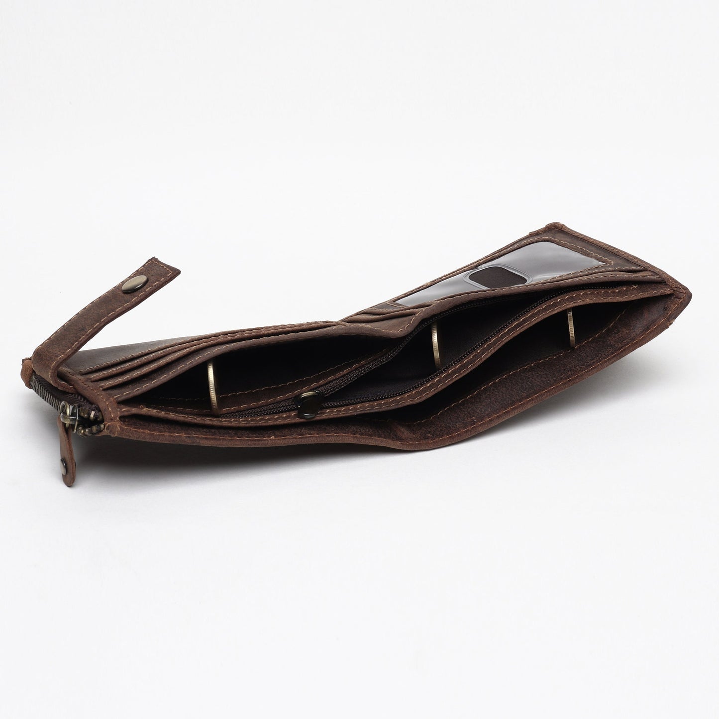 Custom Engraved Men's Leather Wallet | Personalised Gift For Men | Gift For Partner | RFID Best Quality Real Leather Wallet | Christmas Gift