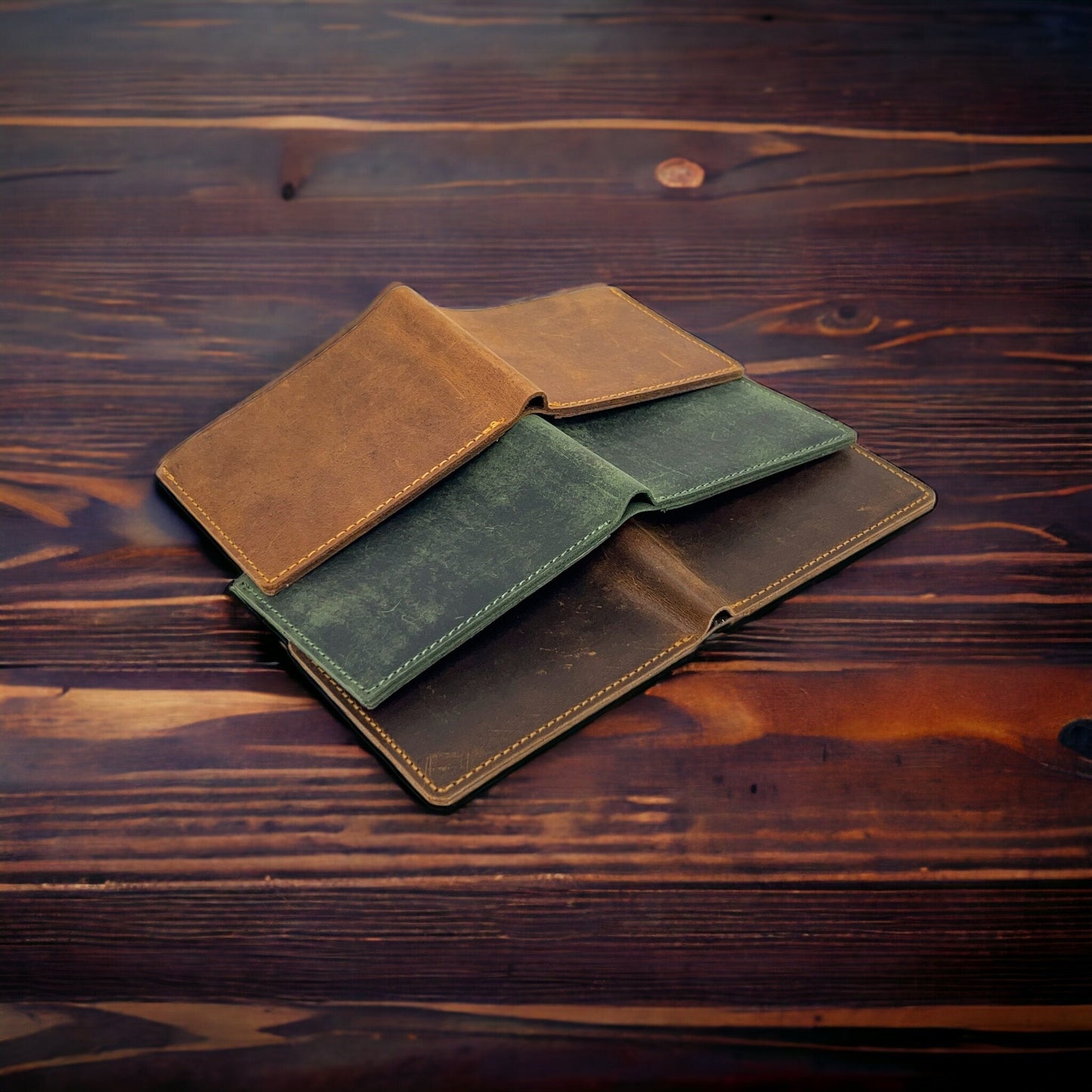 Personalised Men's Wallet | Super Slim Custom Personalized Real Leather Mens Wallet | Christmas, Birthday, Anniversary, Groomsmen Gift Boxed