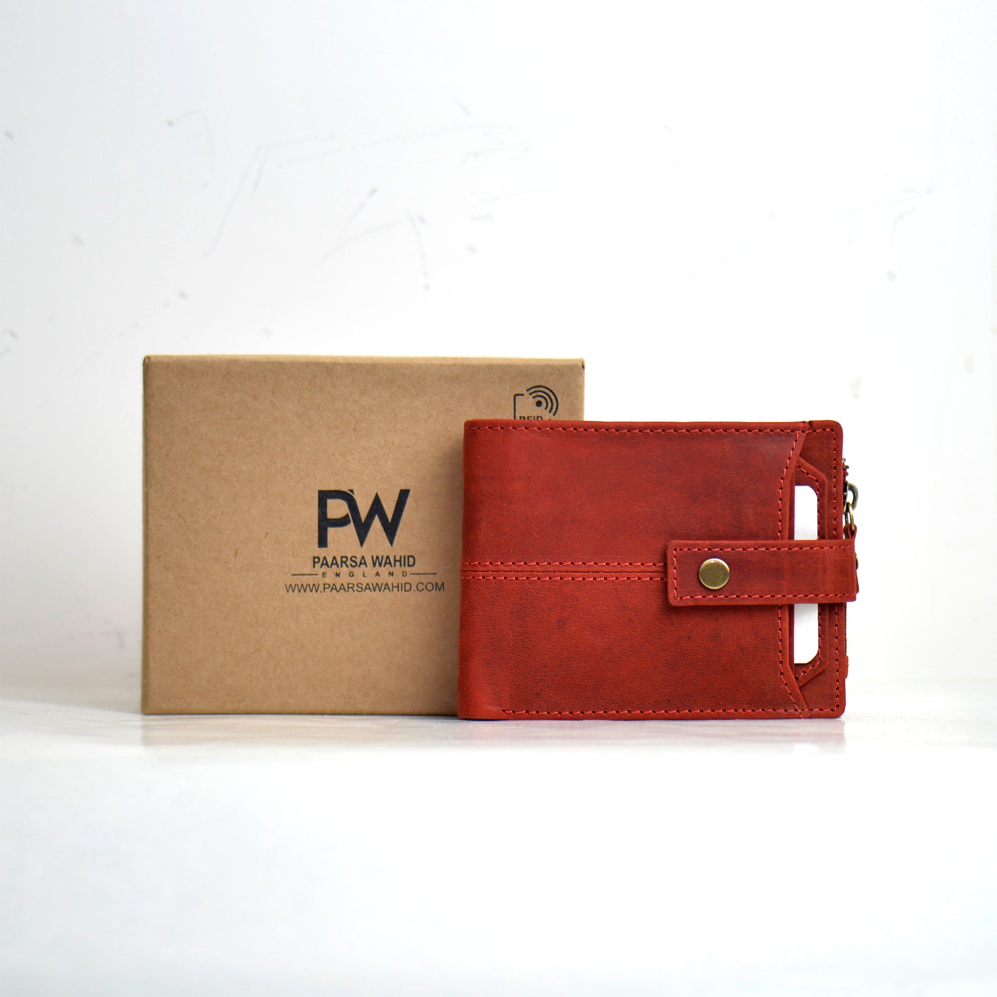 Personalised Leather Wallet | RFID/NFC Safe | Christmas Birthday Anniversary Gift For Men | Gift for Dad