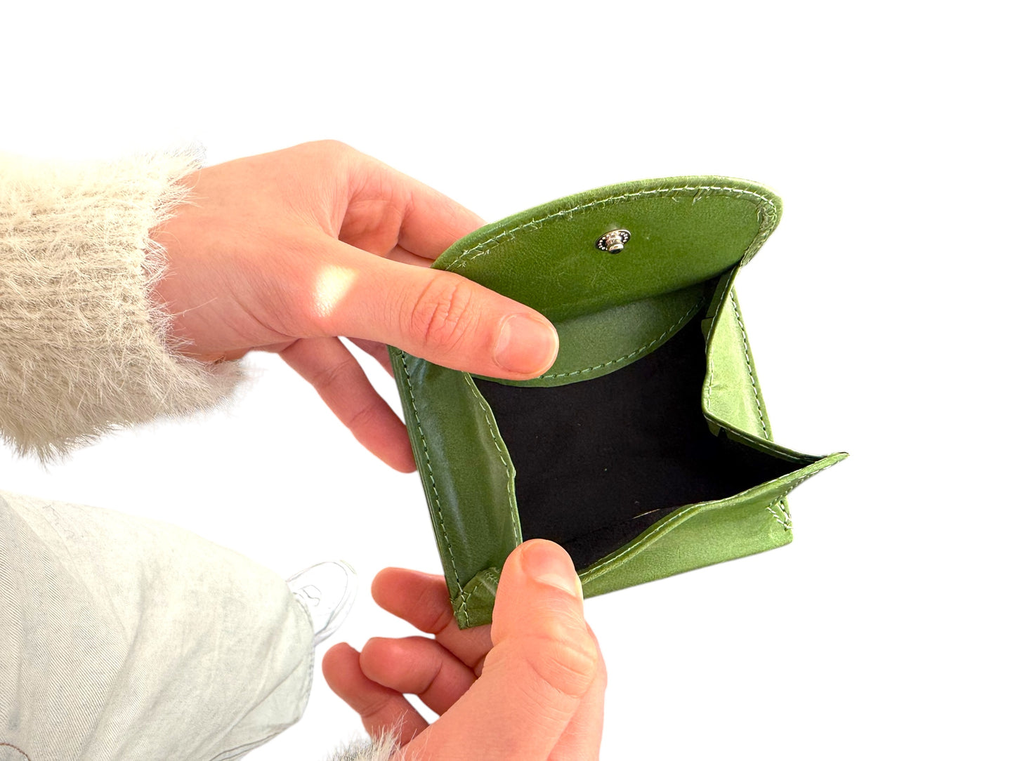 Personalised Leather Wallet for Her – Minimalist, Practical & Boxed Gift –  RFID Purse