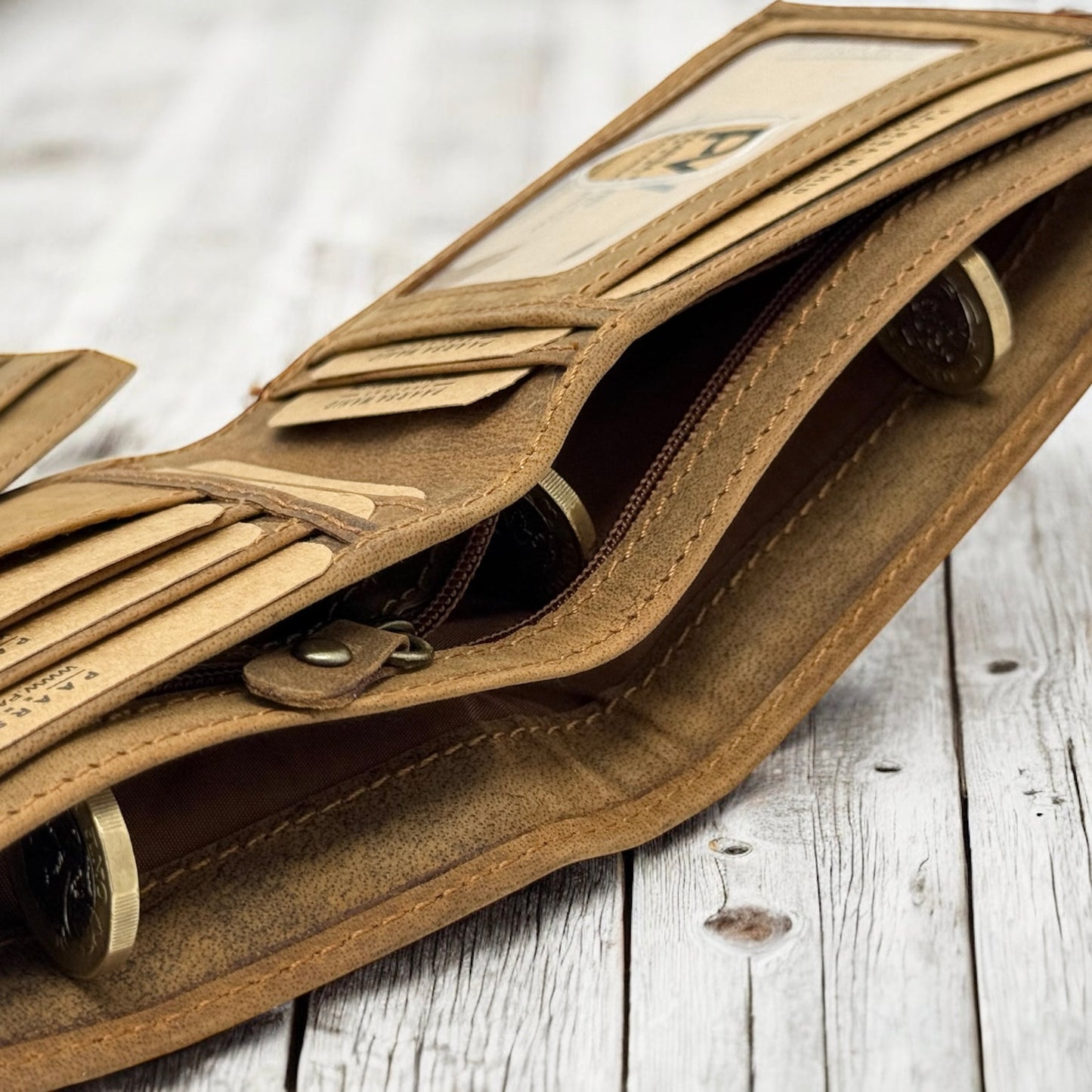 Personalised Handmade Leather Wallet, RFID Safe 100% Real Leather Wallet, Hustler Unique Wallet, Anniversary, Birthday Gift, Gift For Him