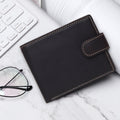Personalised Christmas Gift For Father Brother Son Husband | Custom Engraved Real leather Wallet For Men | Birthday Anniversary Gift For Men