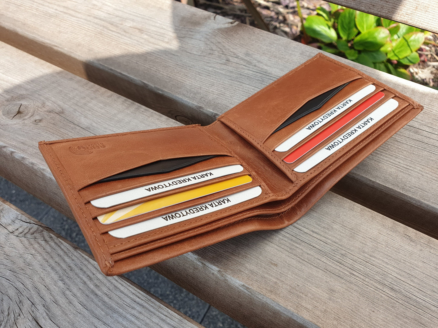 Personalised Real Leather RFID Mens Wallet | Top Grain Leather Handmade Wallet | Perfect Gift , Christmas Gift, Premium Gift Bag packed