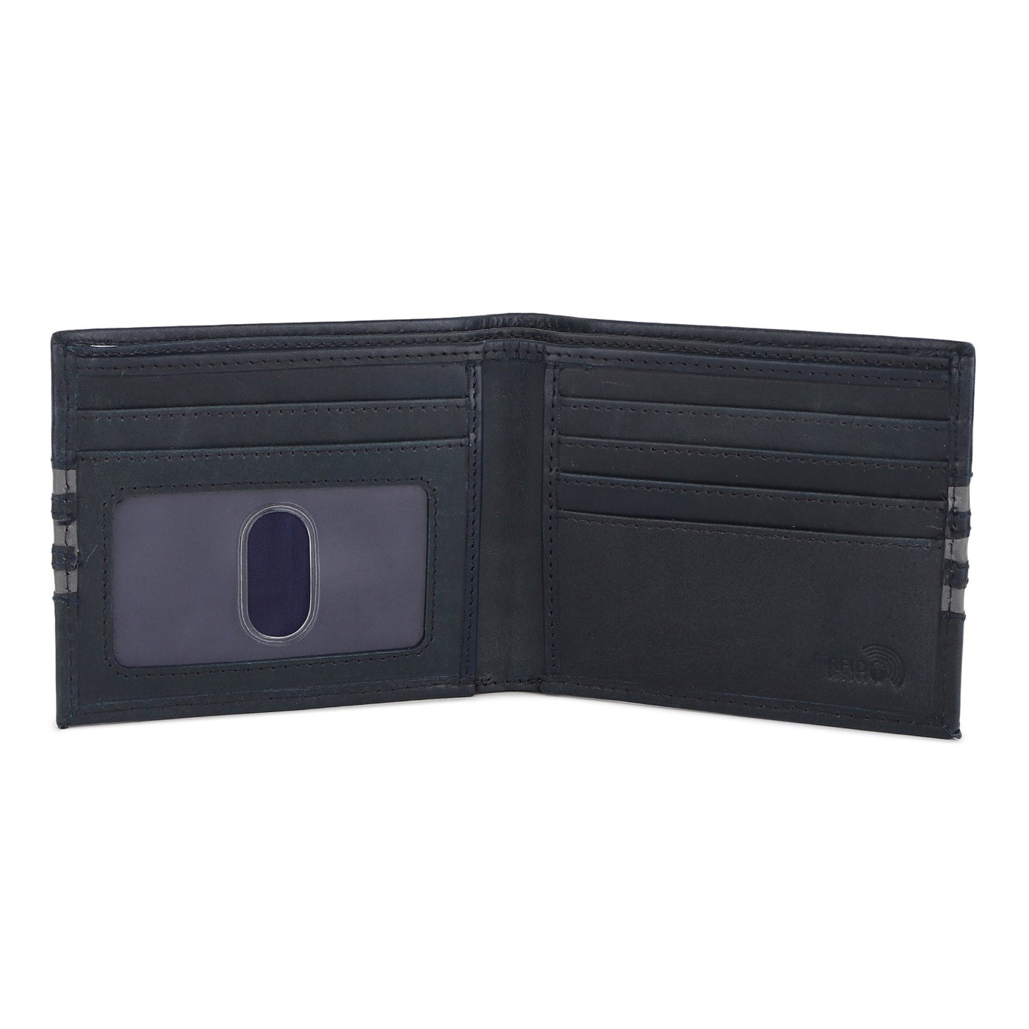 Personalized Leather Wallet for Men | Custom Engraved Gift for Men | RFID Safe Leather Wallet | Birthday, Anniversary, Christmas Gift