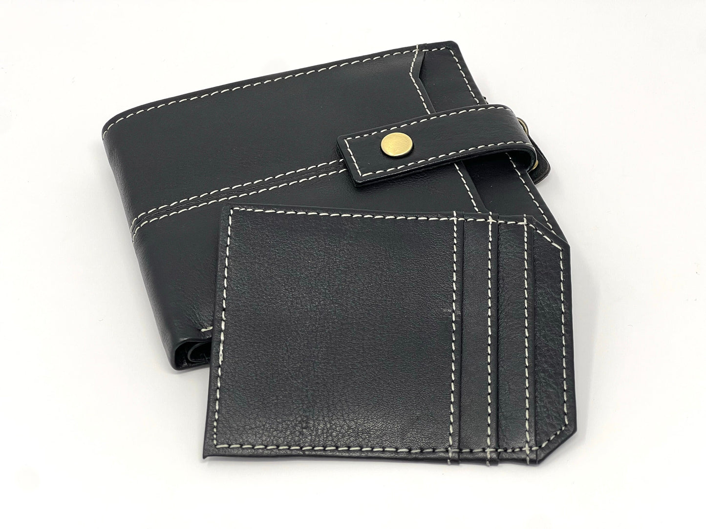 Handmade Personalised Gift | Real Leather Wallet For Men & Women | Engraved Perfect for Gift | Birthday, Anniversary, Groomsmen Gift